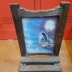椅子型フォトフレームの画像