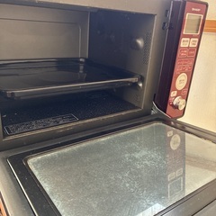 【値下げ中】SHARP 過熱水蒸気電子レンジの画像