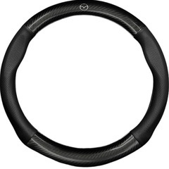MAZDAロゴ付きハンドルカバー（37～39cm）