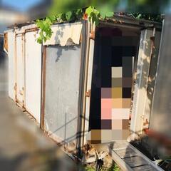 (あげます)保冷車　コンテナ　倉庫　ガレージ　物置　保冷庫　ジャンク　の画像