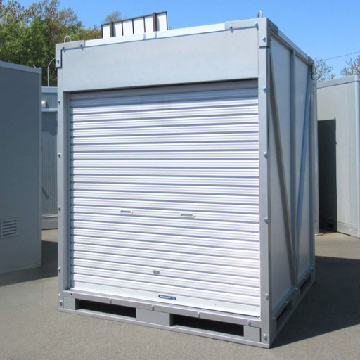 シャッターハウス 倉庫 1坪 物置 鍵付き 業務用 事業用