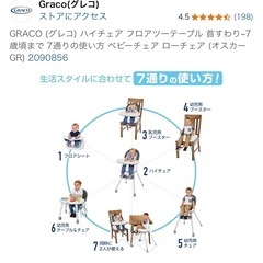 ベビーチェアの画像