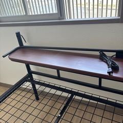 ベットフレーム黒の画像