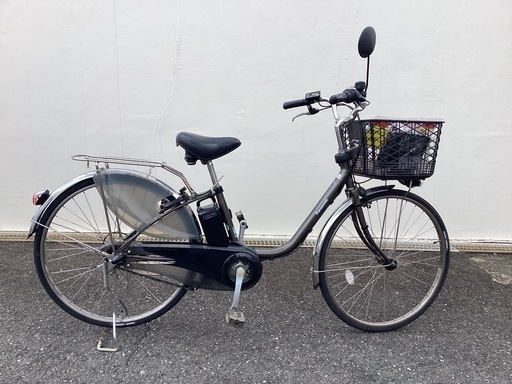 ?電動3輪自転車?前20インチ?後16インチ?黒色?カゴ付き?春日市?PELTECH?