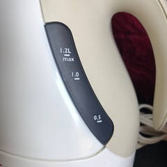 ティファール電気ケトル　1.2L美品の画像