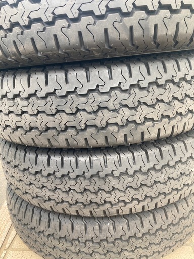 145/80R12  80/78  タイヤ　軽トラ軽バン 新車外し  