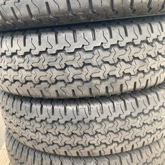 145/80R12  80/78  タイヤ　軽トラ軽バン 新車外し  の画像