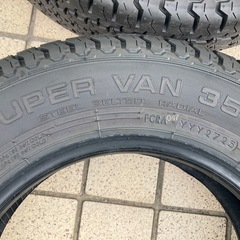 145/80R12  80/78  タイヤ　軽トラ軽バン 新車外し  の画像