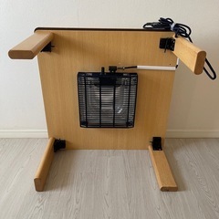 【こたつ】天板リバーシブル こたつ布団付き(80cm×80cm)の画像