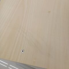 ★リユースのサカイ日立店★HJ7580 無印良品 テーブル・イスセット ベージュ H70×D50×W80 クリーニング済み の画像