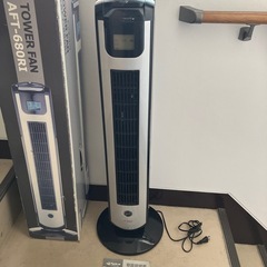 取引中　タワー型扇風機の画像