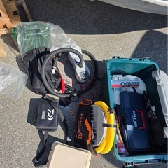 手元に18  手渡しのみ ジョイクラフト　JEX315　ゴムボート  おまけ新品多数 ほぼフルセット  引取り歓迎の画像