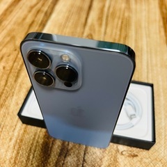 iPhone13 Pro 128GB  色：シエラブルー バッテリー最大容量：87%の画像