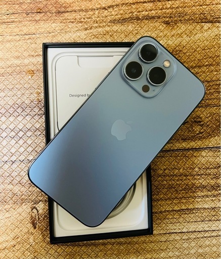 iPhone13 Pro 128GB  色：シエラブルー バッテリー最大容量：87%
