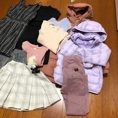 120〜130センチの秋冬服　無料の画像