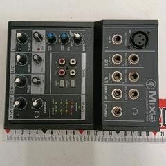 0830-078 Mackie MIX5 5チャンネルコンパクトミキサーの画像