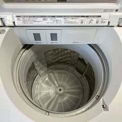 Panasonic 縦型洗濯機 8.0kg NA-FA8K1 2022年製 美品 全自動電気洗濯機 高年式 ハイグレード 洗剤自動投入 エコナビ Y2137の画像