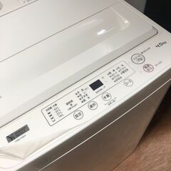 YAMADA 洗濯機　2022年製　4.5kg 一人暮らしにちょうど良い◎の画像