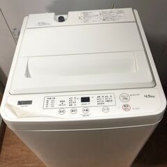 YAMADA 洗濯機　2022年製　4.5kg 一人暮らしにちょうど良い◎の画像