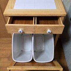 キッチンゴミ箱の画像