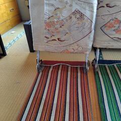 昭和レトロ座椅子一式の画像