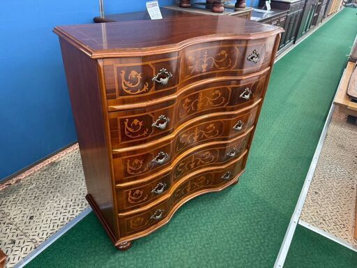 【愛品館八千代店】象嵌5段チェスト