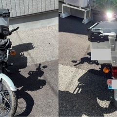 【訳あり】ja45 クロスカブ110 プコブルー の画像