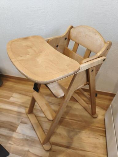 澤田木工所 リトルウッド ハイチェア (トトロ) 北鈴蘭台の椅子