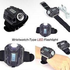 リストウォッチ LEDライト付きの画像
