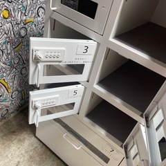 入れ物入れロッカーの画像