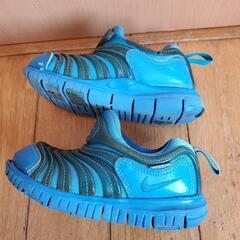Nike スニーカー 10.5C 青緑 ダイナモフリーの画像