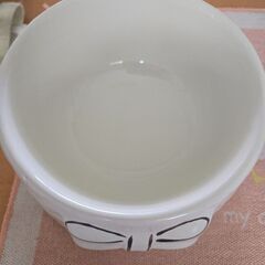 🐶犬用 陶器のご飯入れ🐶の画像