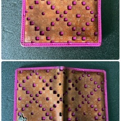 ⭐️💎ヴィヴィアンウエストウッド💎⭐️定期入れ🌈パスケース🌈ピンク🌈レザー🌈の画像