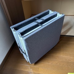 【　商　談　中　】　　　　【新品未使用】折りたたみベッドの画像