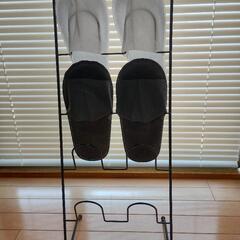 【最終値下げ】スリッパラック（マットブラック）の画像