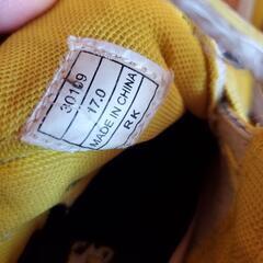 MINIONS ミニオンズ スニーカー 青/黄色 17cmの画像