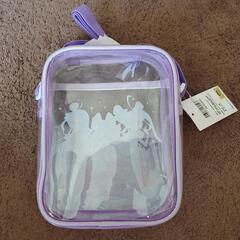新品 キミとアイドルプリキュア ショルダーバッグ クリアバッグ パープルの画像