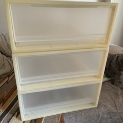 無印良品　衣装ケース　3個セットの画像