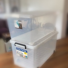 収納ケース２個の画像