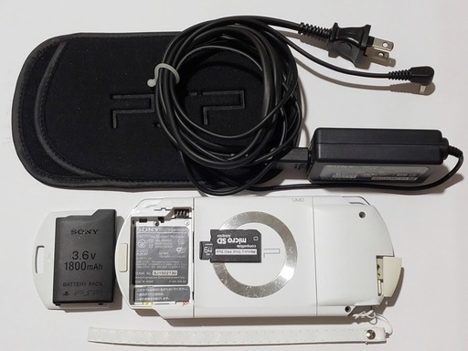 【動作確認済み】PSP-1000 本体＋付属品あり／設定済み・すぐに遊べます