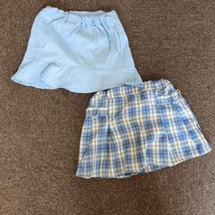 ご相談中　アウター追加あり！X-girl120センチ　秋冬パジャマ　鬼滅の刃はんてん　キュロットスカート　ピカチュウの画像