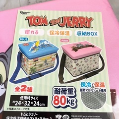 トムとジェリー 保冷保温BOXチェア ピンクの画像