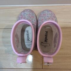レインブーツ 14.0cm 花柄の画像