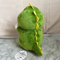 mofusand かいじゅうにゃんBIGぬいぐるみ グリーンの画像