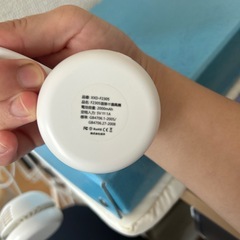 ジャンク　　首掛け式扇風機の画像
