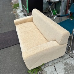 【現金値引可】【倉庫】ロファ YMS-807 おしゃれ 北欧 シンプル モダン 無地 布張り 完成品 ゆったり 大きめ 大きい ワイド 広い 肘付き 肘掛け付き アーム付き 低い の画像