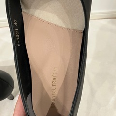 跳べる パンプス 25cm 黒 オリエンタルトラフィックの画像