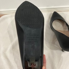 跳べる パンプス 25cm 黒 オリエンタルトラフィックの画像