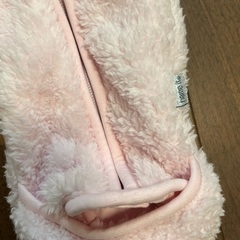 Name it ふわふわ冬用カバーオール　ピンク　サイズ62-68/2-6mの画像