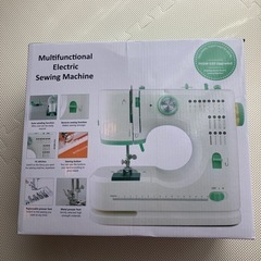 【新品同様】コンパクト高機能電動ミシンの画像